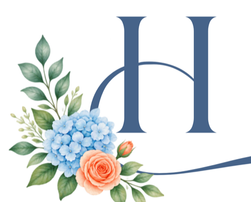 The Hawkins Wedding monogram